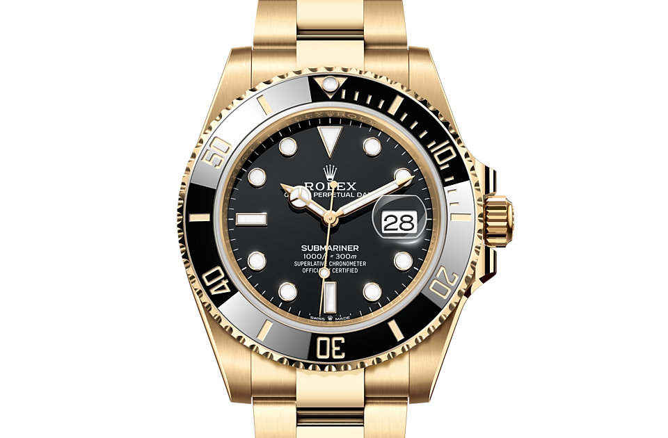 Rolex Submariner in 18 ct yellow gold M126618LN-0002 at J. Licht & Sons Rolex Boutique