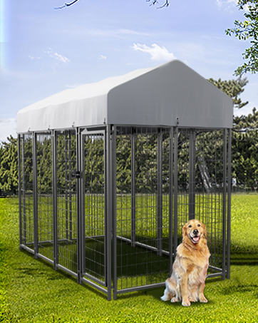 8x4x6 FT Outdoor Dog Kennel