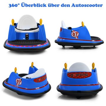 COSTWAY electric children's car 6V bumper car, one key to start