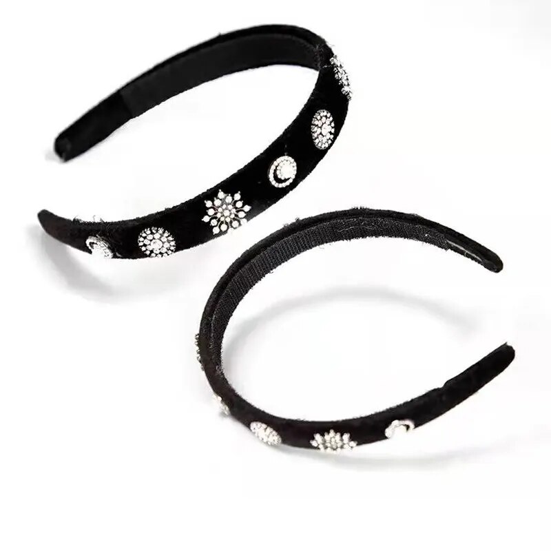 New Hair Hoop Hair Band Wig Female One-piece Long Straight Hair Full Set Of Korean Daily Four Seasons Net Red Full Head Set Real