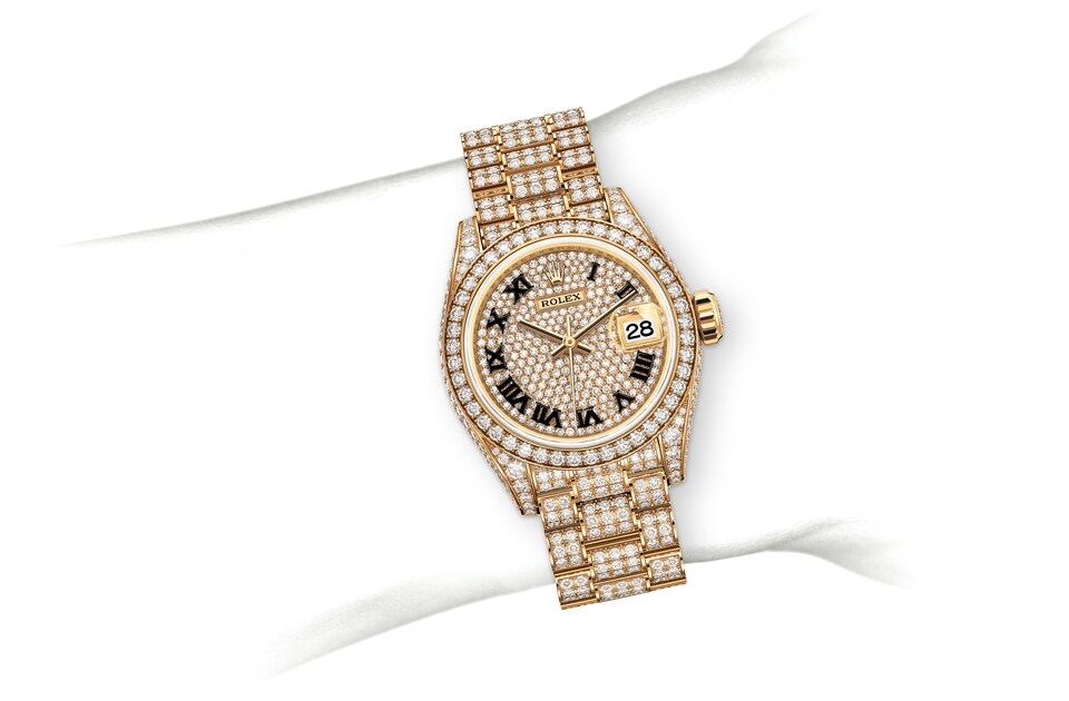 Rolex Lady-Datejust in Gold, m279458rbr-0001 | Europe Watch Company