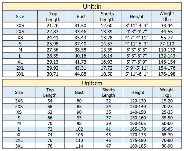 size_chart_of_custom_logo_soccer_uniform