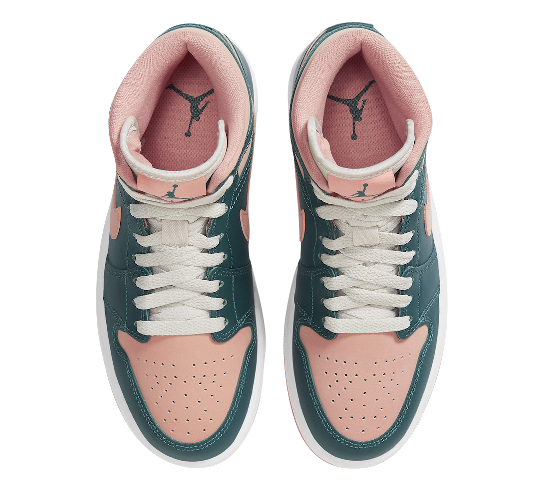 Air Jordan 1 Mid WMNS Dark Teal Green