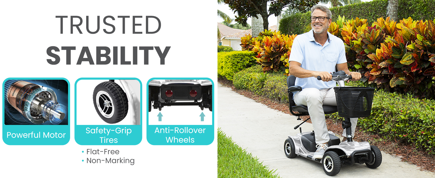 mobility scooter wheelchair for adults, seniors