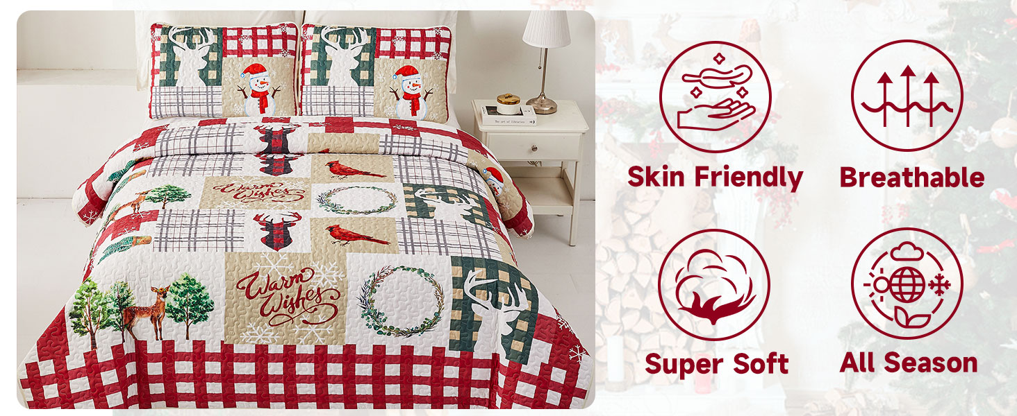 christmas bedding