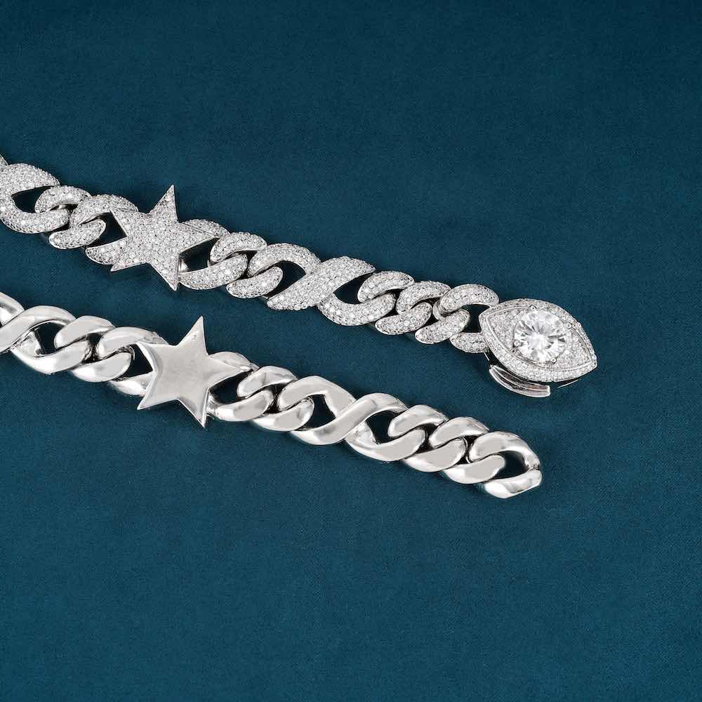 Iced out watch-Yika Jewelry