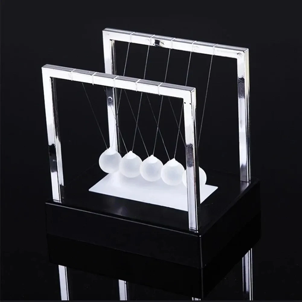 Cradle Light Balance Newtons Pendulum Newton Toy Desk Physics Metal Led Science Motion Perpetual Swinging S Swing Toys Executive