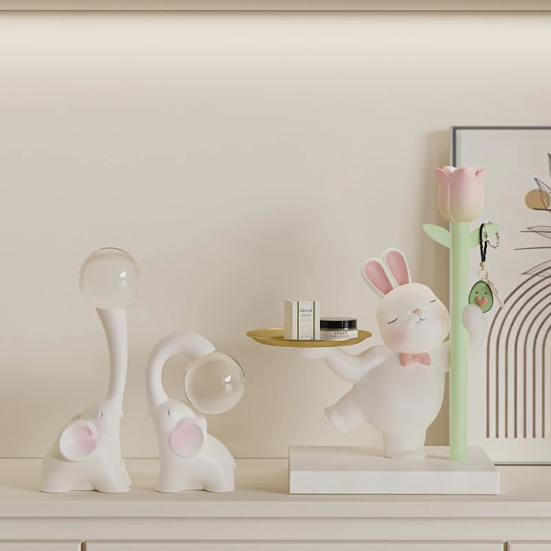 Elephant Decoration Living Room Decoration Luxury High-end Decoration home decoration statues for decoration Mother's Day Gift