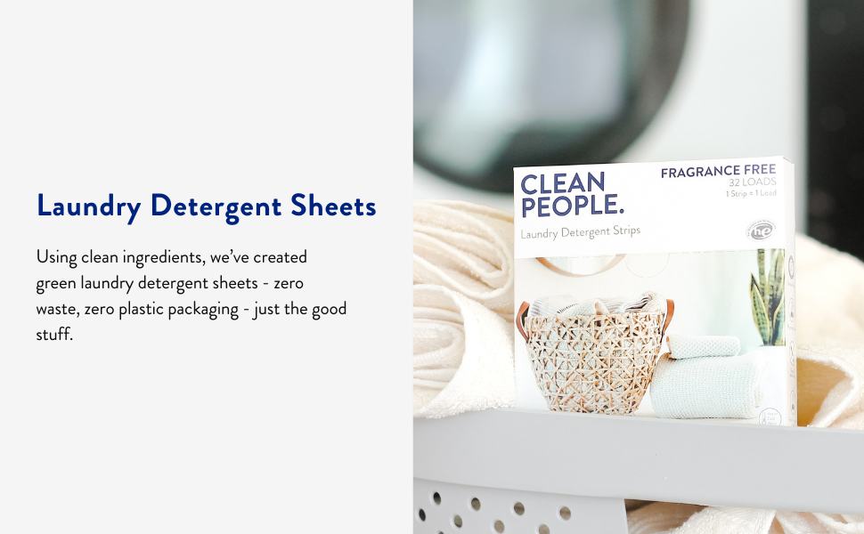 Laundry Detergent Sheets