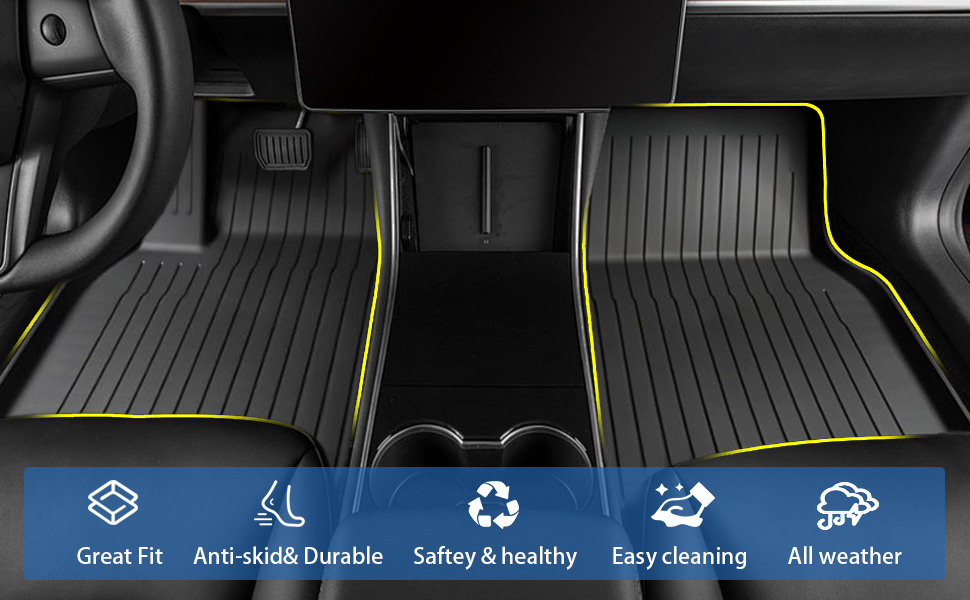 Driver Side Floor Mat & Passenger Side Floor Mat