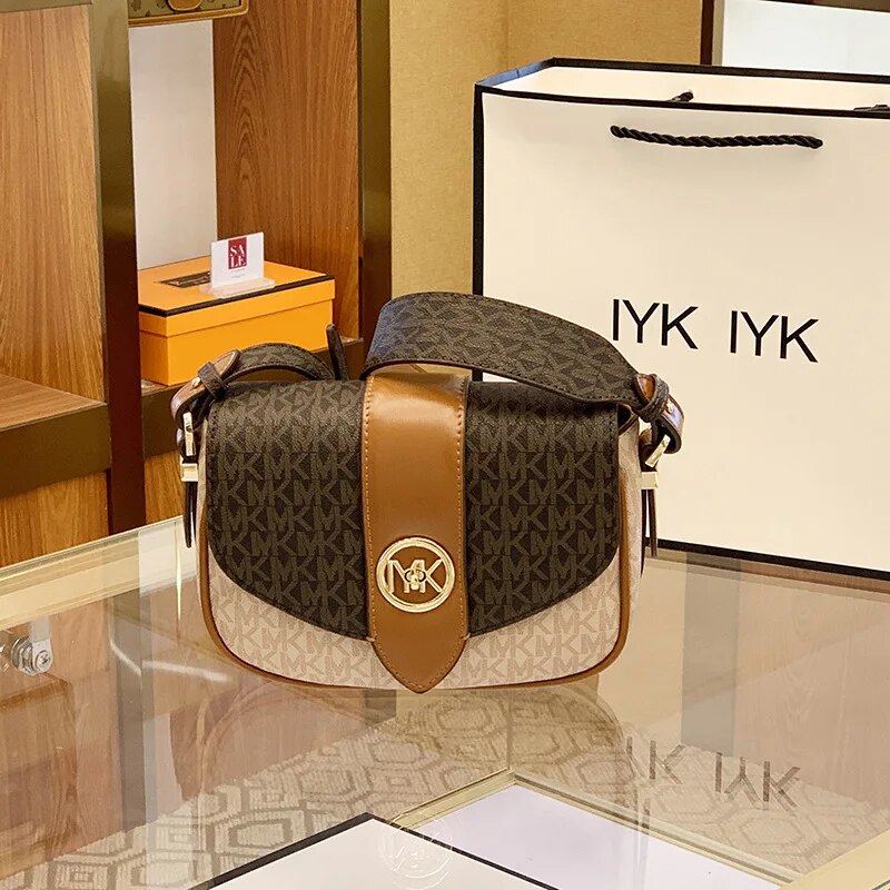 MKJ 2023 Luxury Women's Handheld Small Square Bags High Quality Designer Crossbody Bag Fashion Versatile Handheld Bag for Women