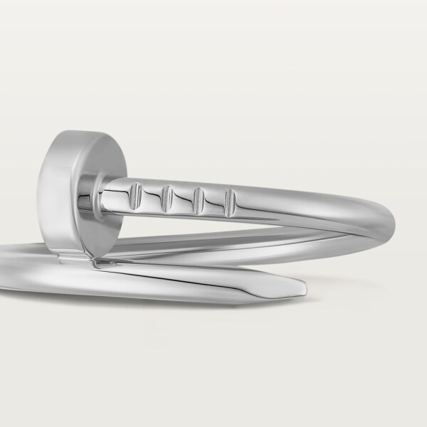 Juste un Clou ring, small model White gold