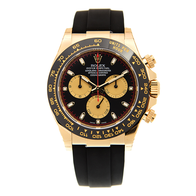 Rolex Cosmograph Daytona M116518LN-0047 Black/Rubber Ø40mm