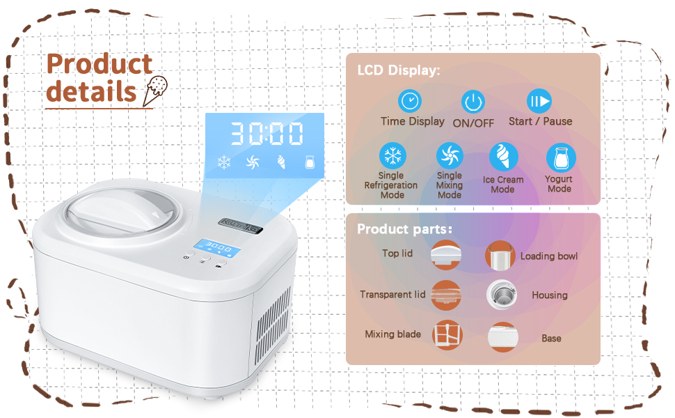 frozen yogurt ice cream maker