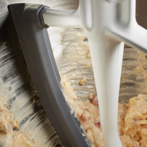 Thoroughly Incorporate Ingredients with the Flex Edge Beater