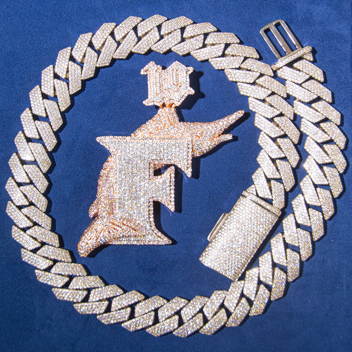 Iced out watch-Yika Jewelry