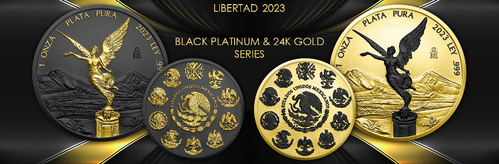 Libertad 2023 Black Platinum & 24k Gold | Gold & Silver Canada