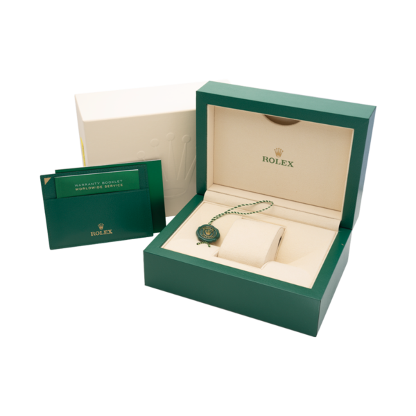 Rolex Cosmograph Daytona Green Dial 40mm Reference Number 116508 Watch Open Box View 2