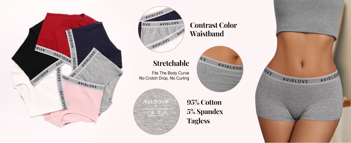 black boy shorts for women