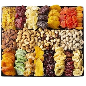 dried fruit gift tin box
