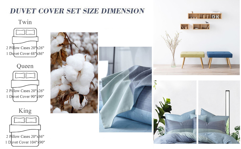 Blue Duvet Cover Set