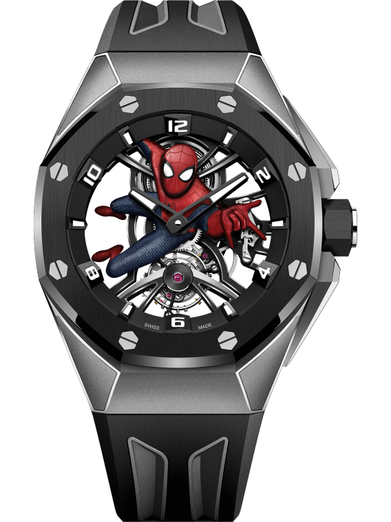 Standup image of the watch Tourbillon "Spider-Man"