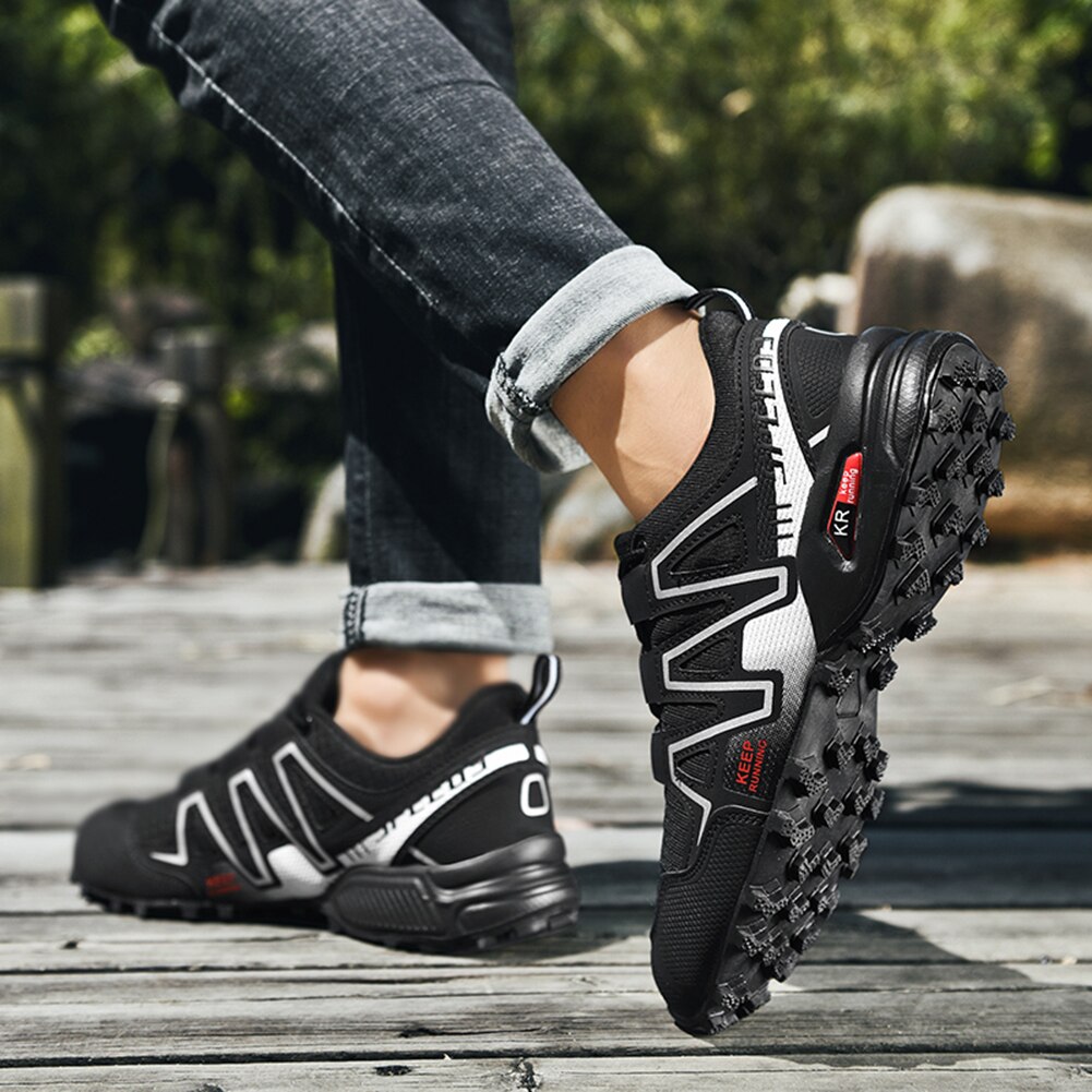 Man Non-slip Sneakers Wear-Resistant Hiking Shoes Men Outdoor 2023 Waterproof Sneaker Light Male Walking Shoes