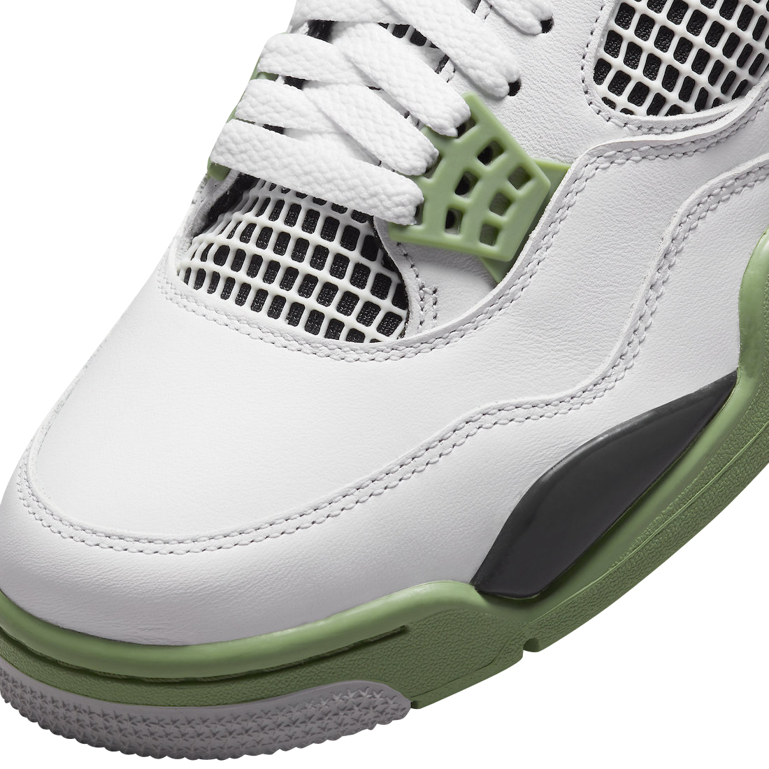 Air Jordan 4 WMNS Oil Green (Seafoam) AQ9129-103