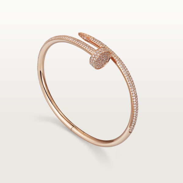 Juste un Clou bracelet Rose gold, diamonds