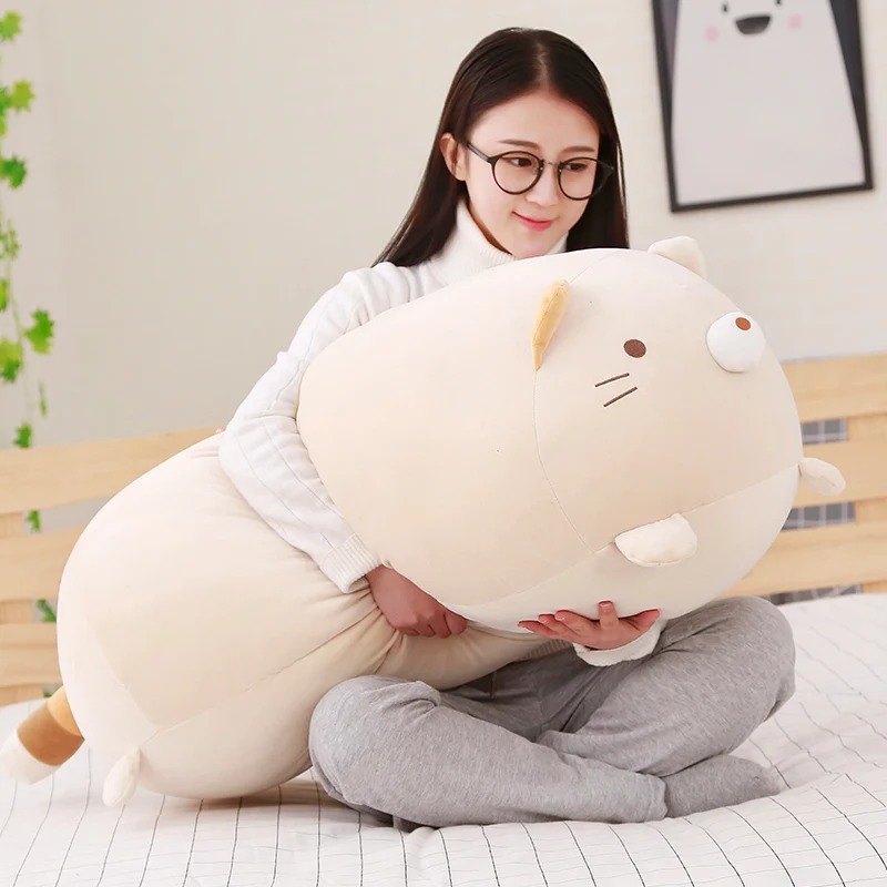 20cm  Kawaii Corner Bio Pillow Japanese Animation Sumikko Gurashi Plush Toy Stuffed Soft Cartoon Kids Girls Valentine Gifts