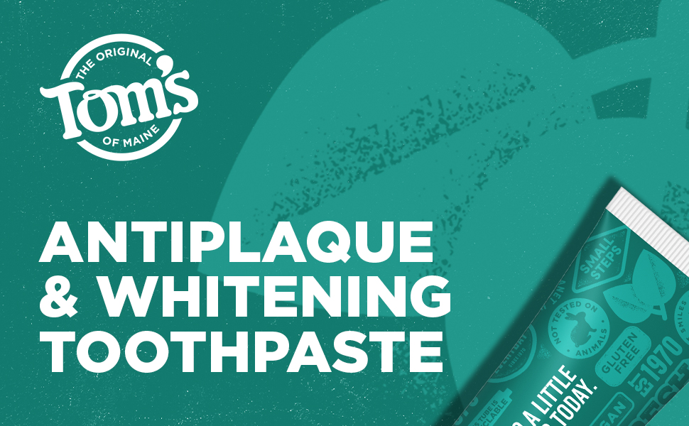 Tom's Antiplaque & Whitening Toothpaste