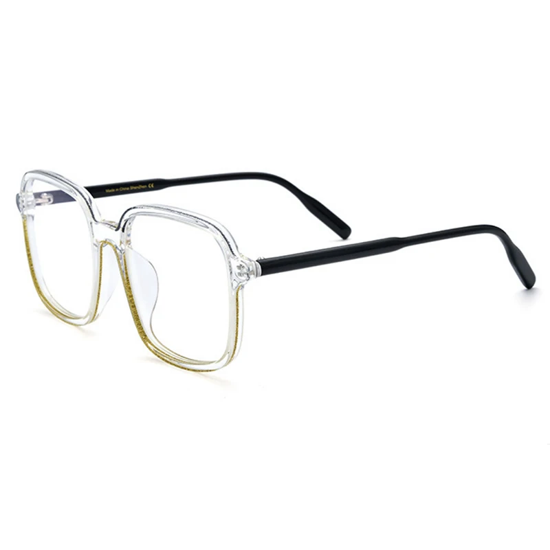 Belight Optical Combo Color Design Colorful Square Eye Shape Acetate Women Vintage Retro Spectacle Frame Prescription Lens 19300