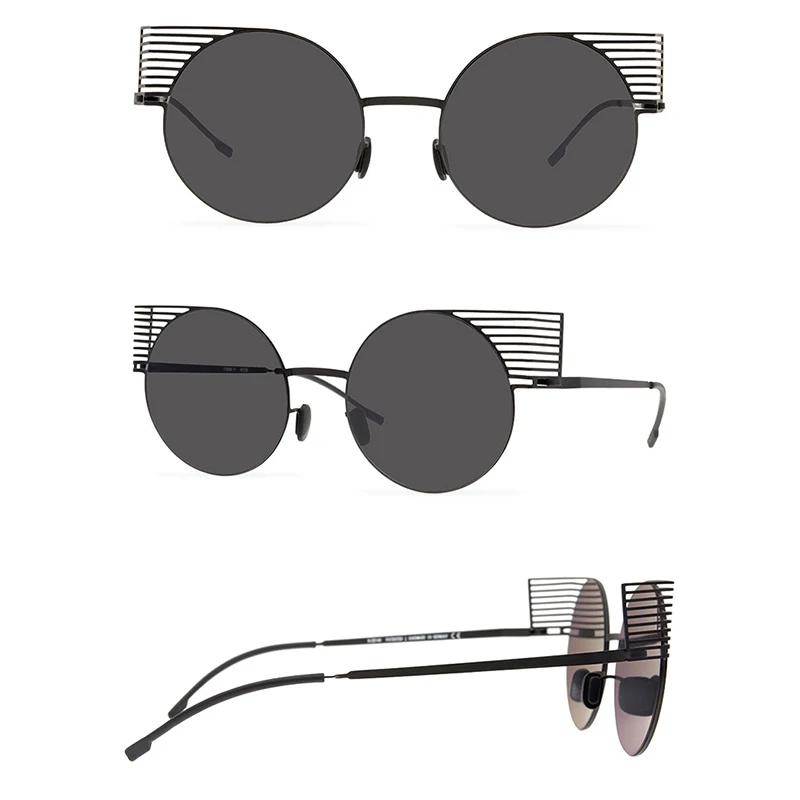 Belight Optical Vintage Retro Hollow-Carved Design Women Men UV400 Protection Stainless Steel SunglassesOculos STUDI01.1