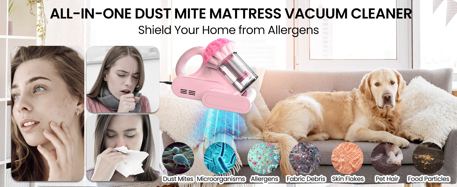 ALL-IN-ONE DUST MITE MATTRESS VACUUM CLEANER