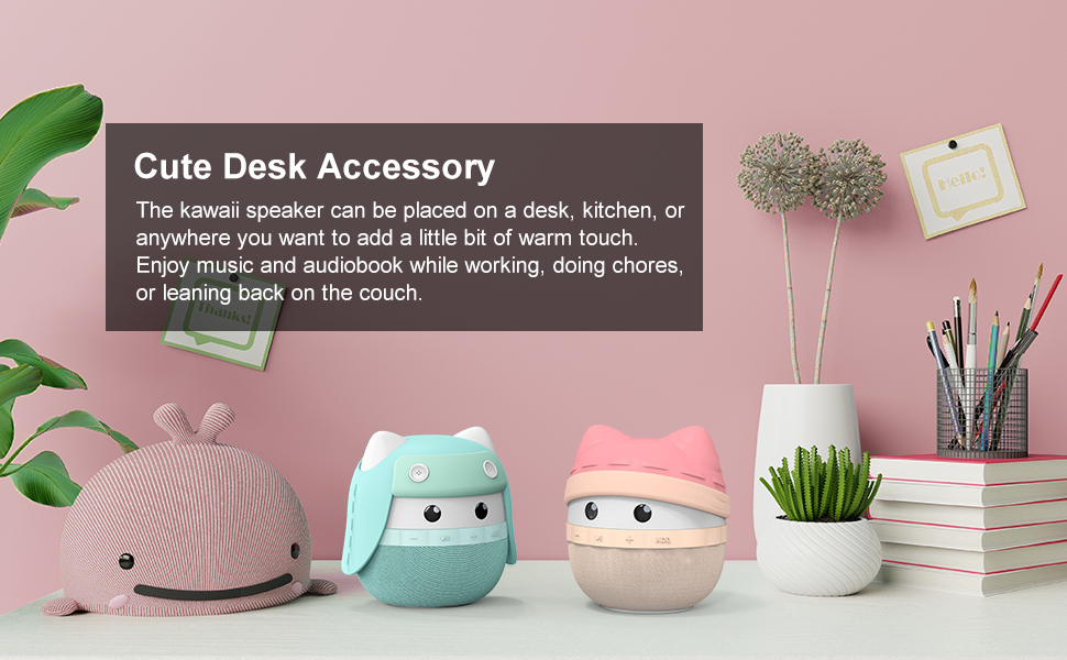 Kawaii bluetooth speaker