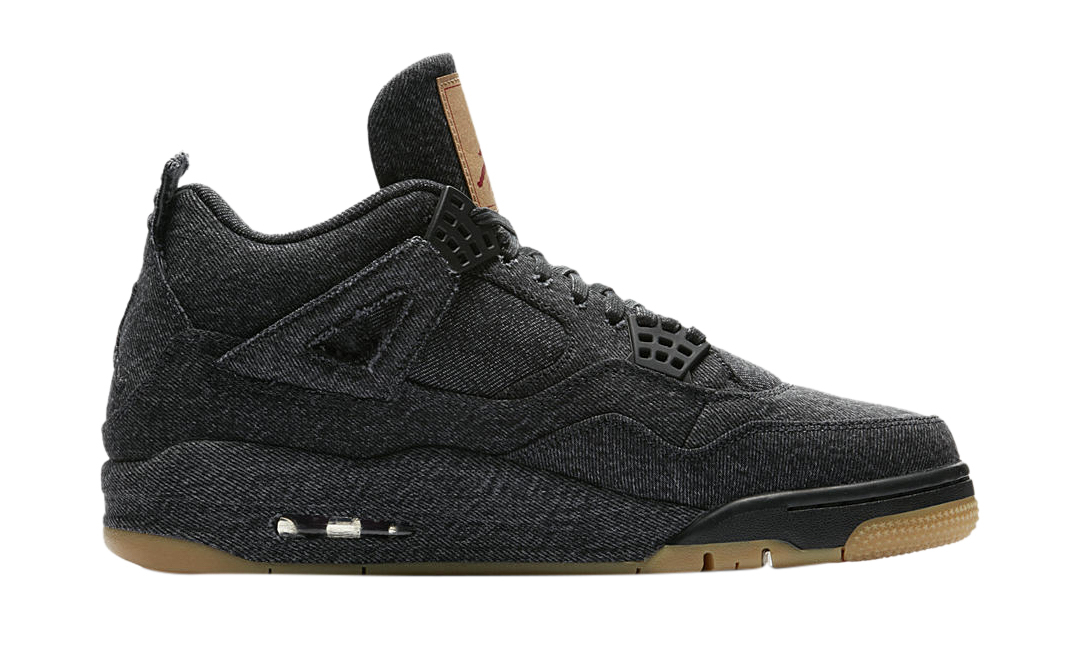 Levi's x Air Jordan 4 Black Denim AO2571-001