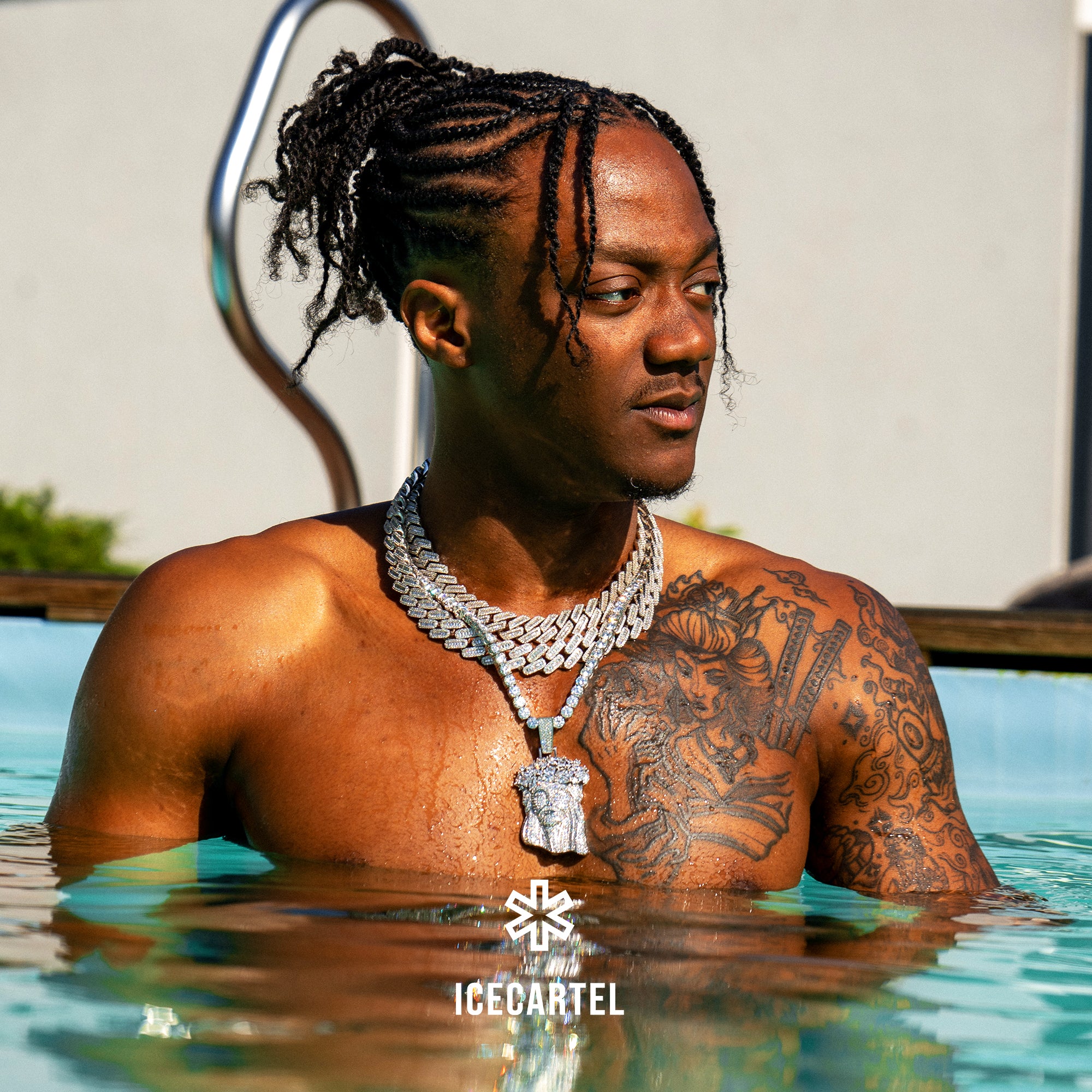 Iced out watch-Yika Jewelry