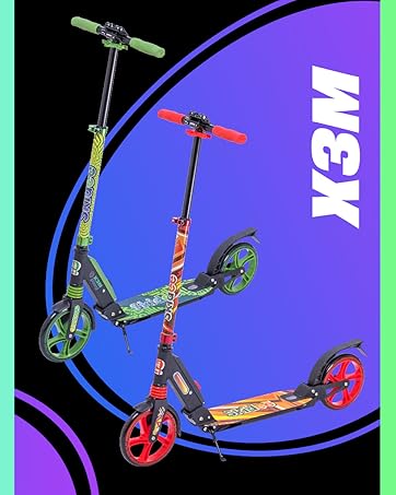 Skidee X3M teen and adult scooter 2 wheel gift present for kids xmas bday