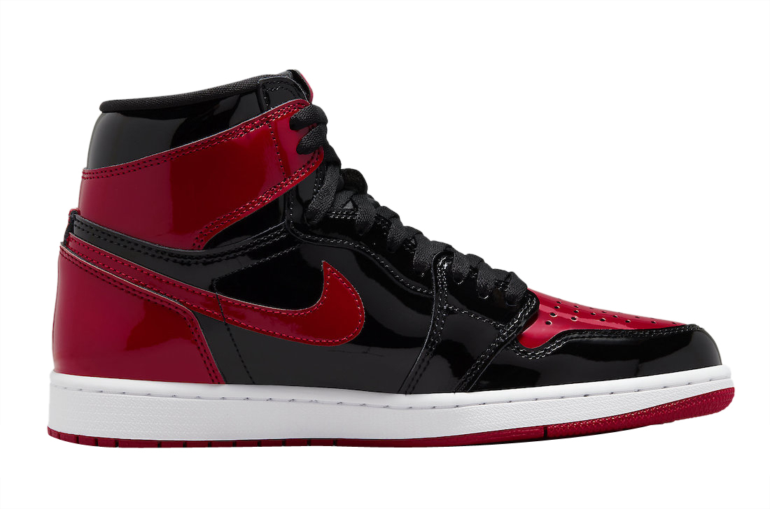 Air Jordan 1 High OG Bred Patent 555088-063