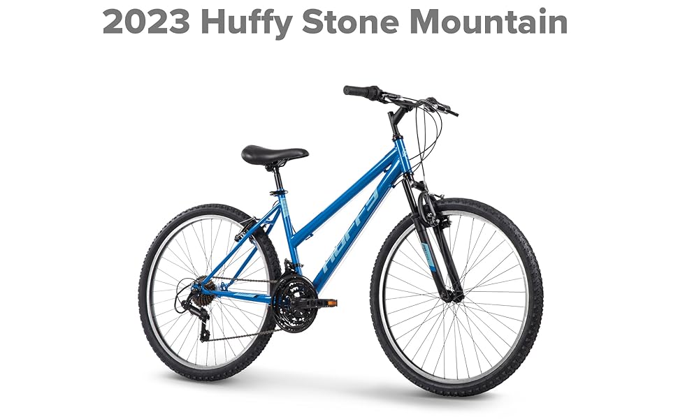 Huffy Stone Mountain mountain bike, blue