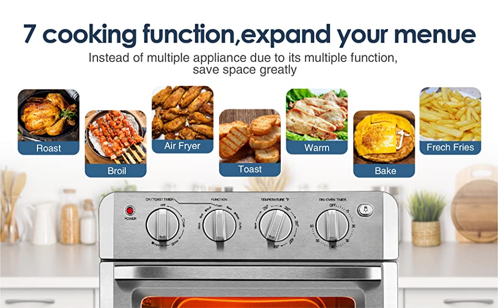 convection oven countertop large air fryer smart toaster countertop oven airfryer toaster oven