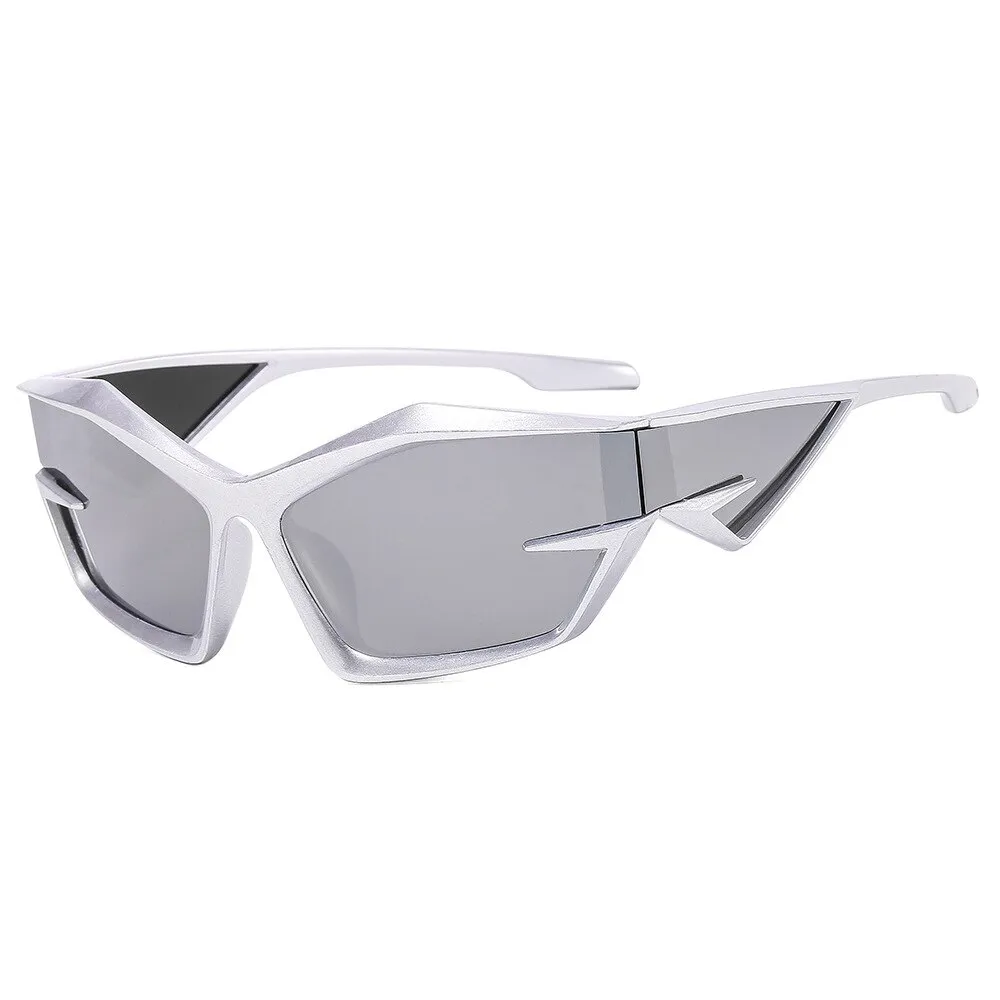 Future Sunglasses Men's European and American Personality Glasses Cyberpunk Fashion Sunglasses UV Protection