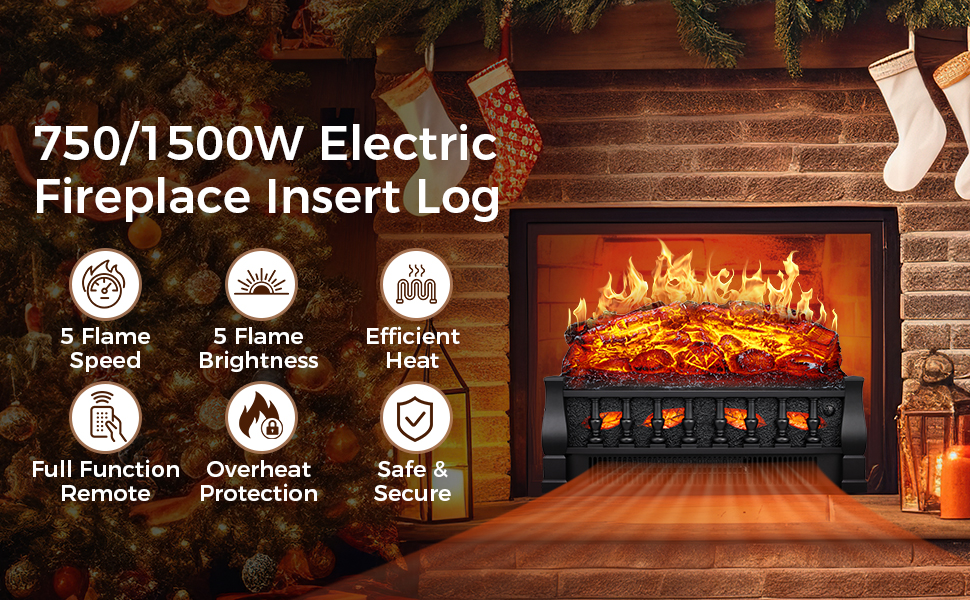 Electric Fireplace Insert