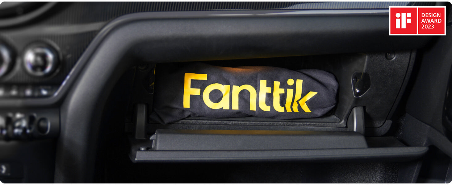 Fanttik V7 Pocket Cordless Car Vacuum, 11000Pa Powerful Suction