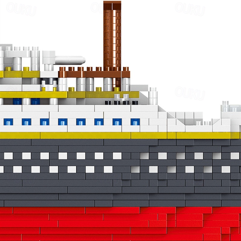 Titanic Ship Model Building Block Set 3D Puzzle Sets DIY Educational Toys Bricks Toy-with 4173Pcs Micro Mini Blocks Ideal Gift for Kids & Adults 2024 - US $86.99 –P11