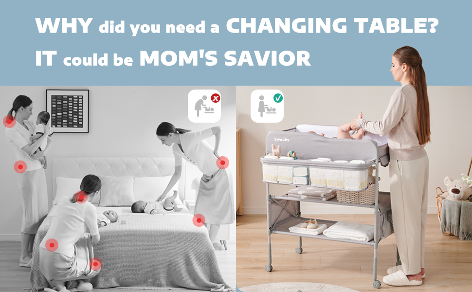 portable changing table