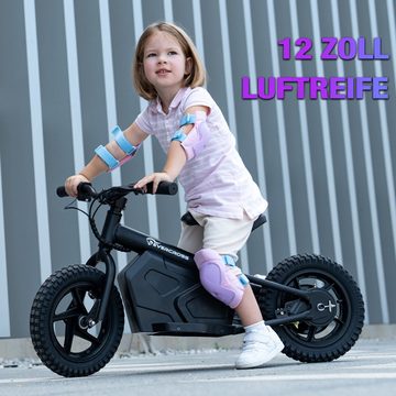 Evercross Mini Scooter EV06M Mini Electric Scooter for Children, 12 Inch Balance Bike 100W, 15.00 km/h, Electric Balance Bikes 3-6 Years, Max Speed ​​15km/h, 24V 4AH BATTERY