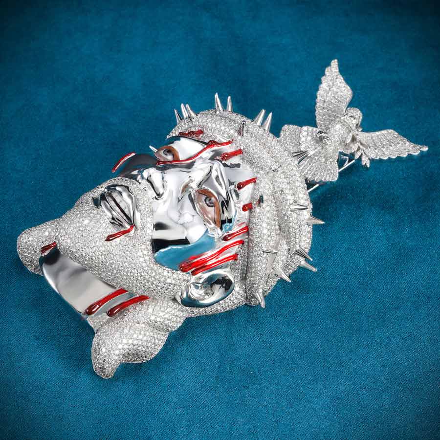 Iced out watch-Yika Jewelry