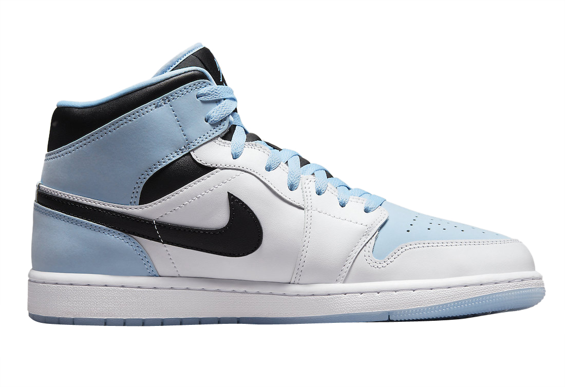 Air Jordan 1 Mid White Blue Black DV1308-104