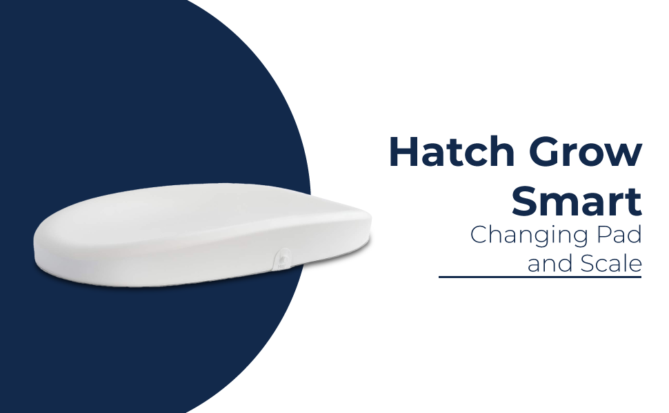 Hatch Grow Smart Changing Pad and Scale (White)